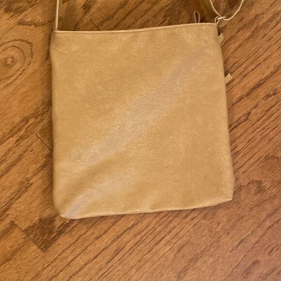 Baby Phat bag tan colored black writing on it cross body or shoulder - Picture 9 of 13